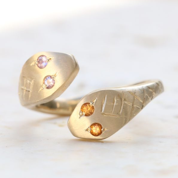 Double Headed Snake Ring - Image 2