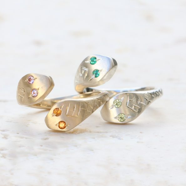 Double Headed Snake Ring - Image 5