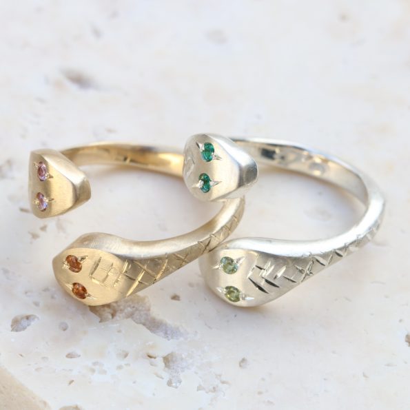 Double Headed Snake Ring - Image 6