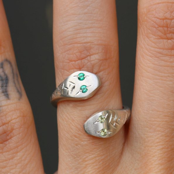 Double Headed Snake Ring - Image 8