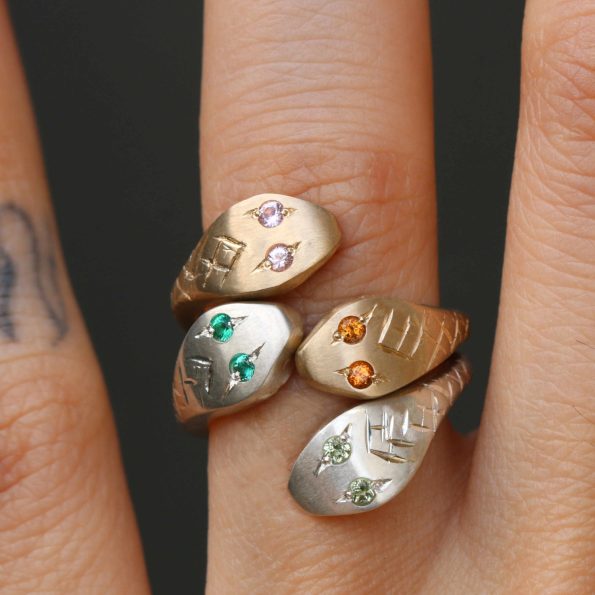 Double Headed Snake Ring - Image 9