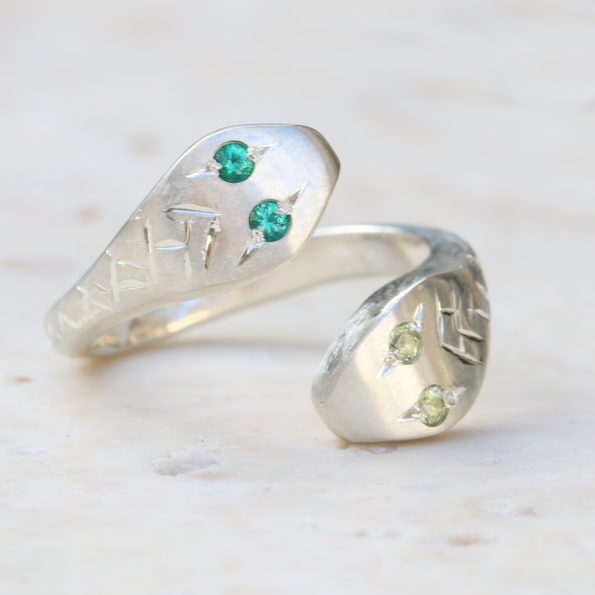 Double Headed Snake Ring - Image 3