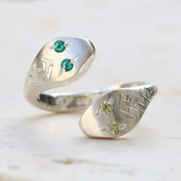 Double Headed Snake Ring - Image 4