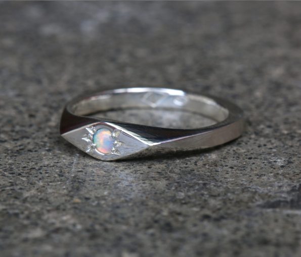Petite Signet Ring - Image 6