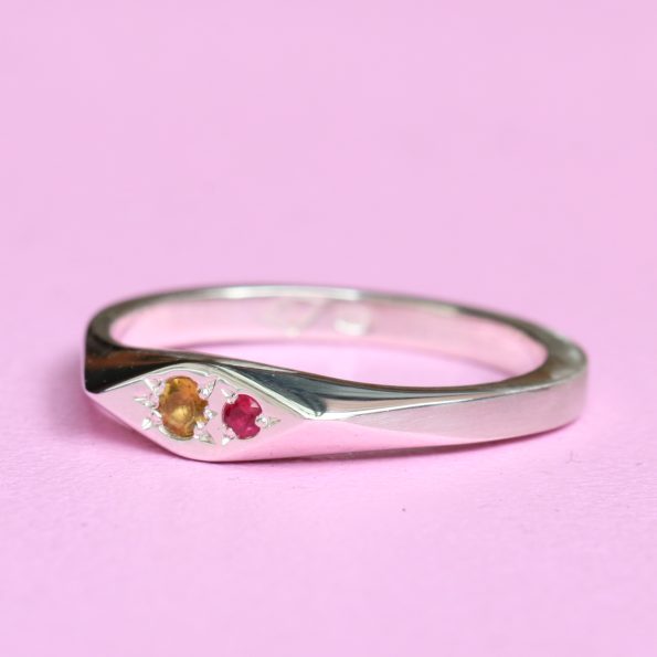Petite Signet Ring - Image 4