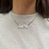 Nameplate Necklace - Image 2