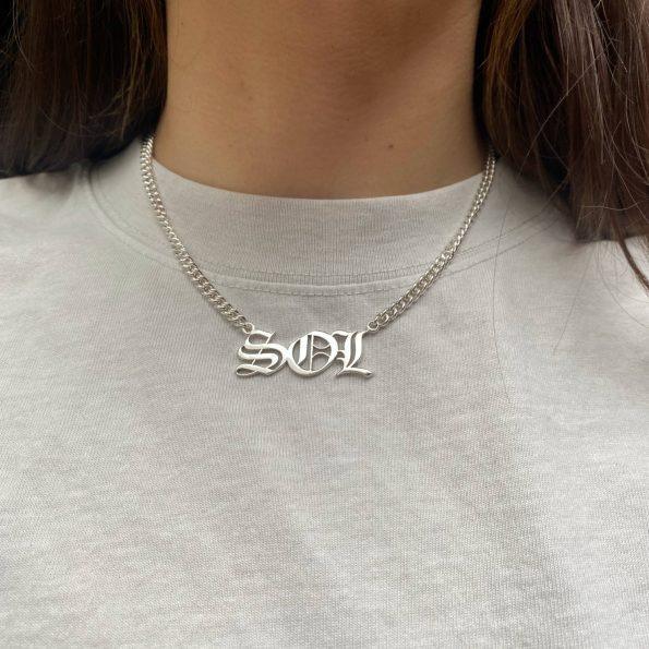 Nameplate Necklace - Image 2
