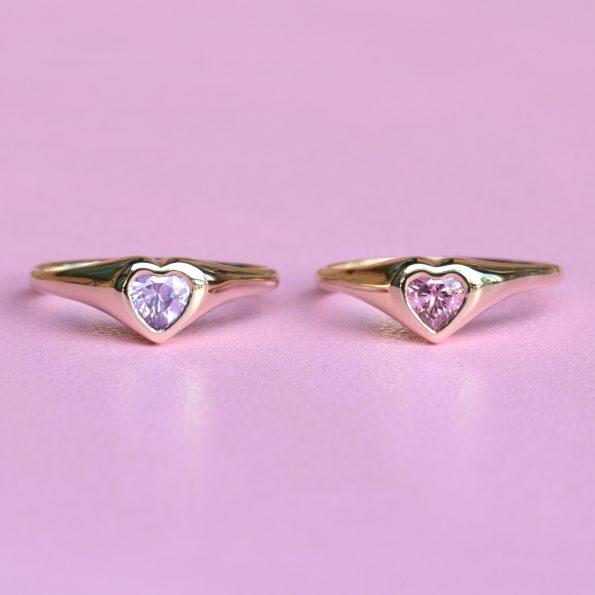 Heart Signet Ring - Image 13