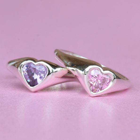 Heart Signet Ring - Image 12