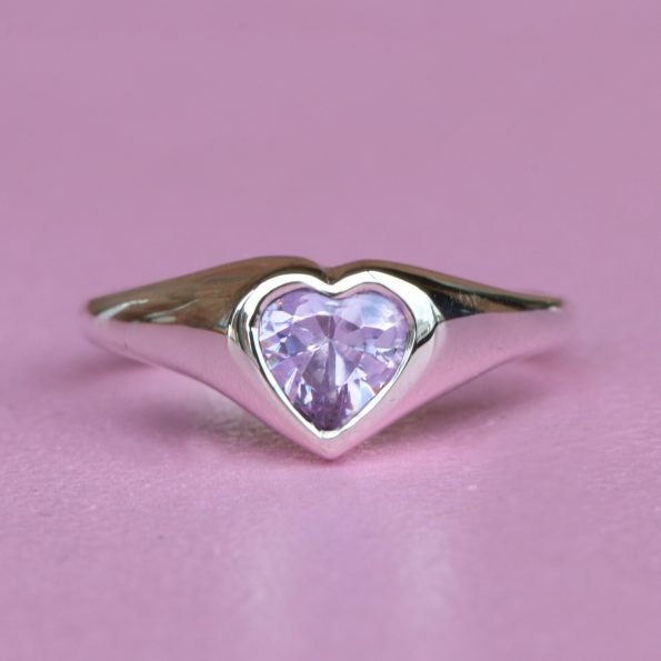 Heart Signet Ring - Image 10