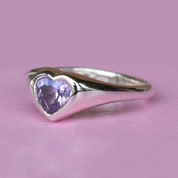 Heart Signet Ring - Image 11