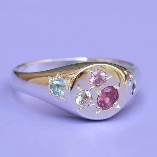 Pastel Signet Ring