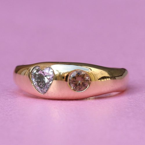 Mini Toi et Moi Ring